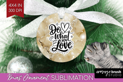 Inspirational Quote Ornament PNG - Marble Texture PNG Product Image 1