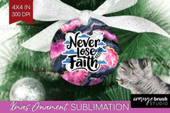 Inspirational Quote Ornament PNG - Marble Texture PNG Product Image 1