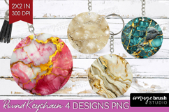Marble Texture Keychain PNG - Stone Texture Keychain Product Image 1
