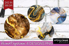 Marble Texture Keychain PNG - Stone Texture Keychain Product Image 1