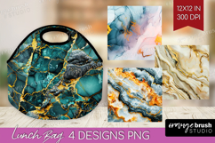 Marble Texture Lunch Bag - Stone Texture Lunch Bug PNG Product Image 1