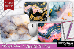 Marble Texture Mouse Pad Sublimation - Stone Texture PNG Product Image 1