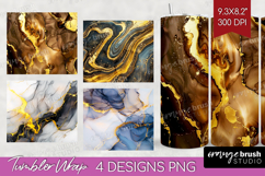 Marble Texture Tumbler Wrap - Stone Texture Tumbler PNG Product Image 1