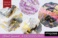 Marble Texture Wind Spinner Sublimation PNG - Stone Texture Product Image 1