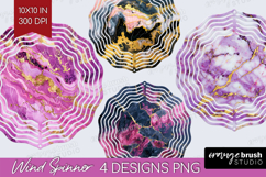 Marble Texture Wind Spinner Sublimation PNG - Stone Texture Product Image 1