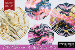 Marble Texture Wind Spinner Sublimation PNG - Stone Texture Product Image 1