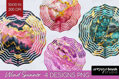 Marble Texture Wind Spinner Sublimation PNG - Stone Texture Product Image 1