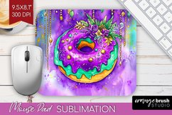 Mardi Gras Mouse Pad Sublimation - Carnival Mousepad PNG Product Image 1
