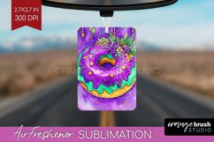 Mardi Gras Air Freshener PNG - Carnival PNG Sublimation Product Image 1