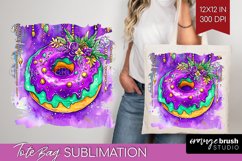 Mardi Gras Tote Bag - Carnival Tote Bag PNG Sublimation Product Image 1
