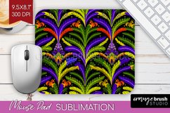 Mardi Gras Mouse Pad Sublimation - Carnival Mousepad PNG Product Image 1