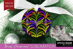 Mardi Gras Ornament PNG - Carnival PNG Sublimation Product Image 1