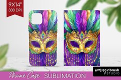 Mardi Gras Phone Case PNG - Carnival Case PNG Product Image 1