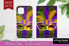 Mardi Gras Phone Case PNG - Carnival Case PNG Product Image 1