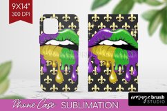 Mardi Gras Phone Case PNG - Carnival Case PNG Product Image 1