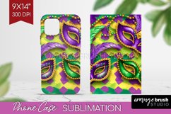 Mardi Gras Phone Case PNG - Carnival Case PNG Product Image 1