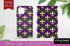Mardi Gras Phone Case PNG - Carnival Case PNG Product Image 1