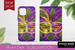 Mardi Gras Phone Case PNG - Carnival Case PNG Product Image 1