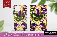 Mardi Gras Phone Case PNG - Carnival Case PNG Product Image 1