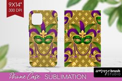 Mardi Gras Phone Case PNG - Carnival Case PNG Product Image 1