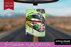 Mardi Gras Air Freshener PNG - Carnival PNG Sublimation Product Image 1