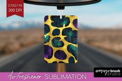 Mardi Gras Air Freshener PNG - Carnival PNG Sublimation Product Image 1