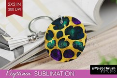 Mardi Gras Keychain PNG - Carnival Keychain Sublimation Product Image 1