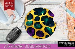 Mardi Gras Car Coaster - Carnival Coaster PNG Sublimation Product Image 1