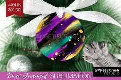 Mardi Gras Ornament PNG - Carnival PNG Sublimation Product Image 1