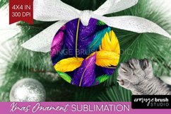 Mardi Gras Ornament PNG - Carnival PNG Sublimation Product Image 1