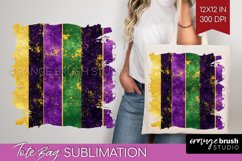 Mardi Gras Tote Bag - Carnival Tote Bag PNG Sublimation Product Image 1