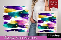 Mardi Gras Tote Bag - Carnival Tote Bag PNG Sublimation Product Image 1