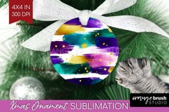 Mardi Gras Ornament PNG - Carnival PNG Sublimation Product Image 1