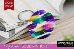 Mardi Gras Keychain PNG - Carnival Keychain Sublimation Product Image 1