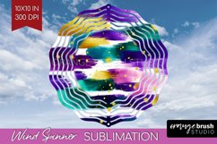 Mardi Gras Wind Spinner Sublimation PNG - Carnival Round Product Image 1