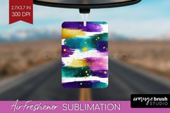 Mardi Gras Air Freshener PNG - Carnival PNG Sublimation Product Image 1
