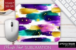 Mardi Gras Mouse Pad Sublimation - Carnival Mousepad PNG Product Image 1