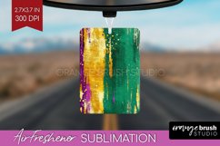 Mardi Gras Air Freshener PNG - Carnival PNG Sublimation Product Image 1
