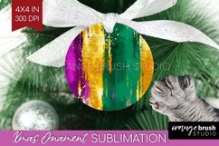 Mardi Gras Ornament PNG - Carnival PNG Sublimation Product Image 1