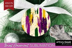 Mardi Gras Ornament PNG - Carnival PNG Sublimation Product Image 1