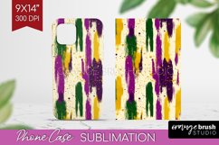 Mardi Gras Phone Case PNG - Carnival Case PNG Sublimation Product Image 1