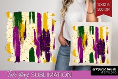 Mardi Gras Tote Bag - Carnival Tote Bag PNG Sublimation Product Image 1