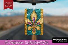 Mardi Gras Air Freshener PNG - Carnival PNG Sublimation Product Image 1