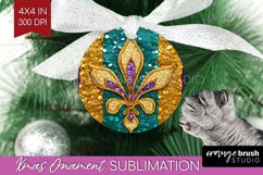 Mardi Gras Ornament PNG - Carnival PNG Sublimation Product Image 1
