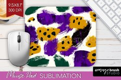 Mardi Gras Mouse Pad Sublimation - Carnival Mousepad PNG Product Image 1