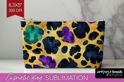 Mardi Gras Cosmetic Bag - Carnival Makeup Bag PNG Product Image 1