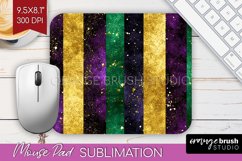 Mardi Gras Mouse Pad Sublimation - Carnival Mousepad PNG Product Image 1