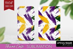 Mardi Gras Phone Case PNG - Carnival Case PNG Sublimation Product Image 1