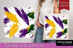 Mardi Gras Tote Bag - Carnival Tote Bag PNG Sublimation Product Image 1