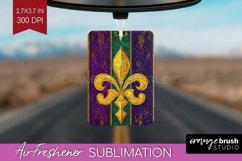 Mardi Gras Air Freshener PNG - Carnival PNG Sublimation Product Image 1